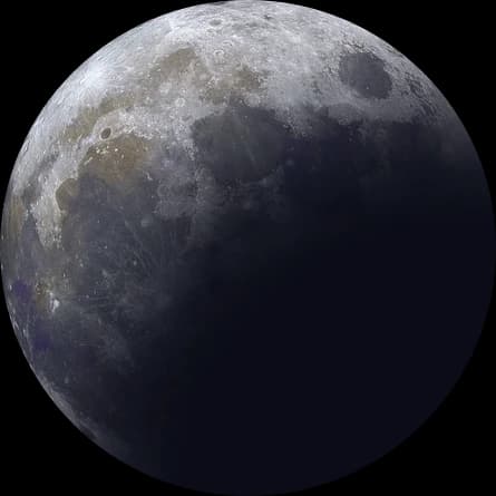 a picture of the Moon