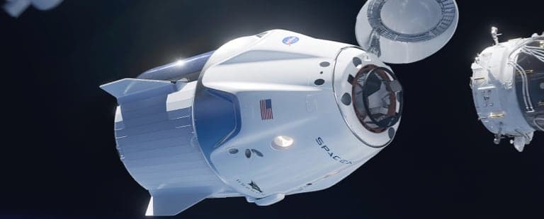 image of a rocket taking off