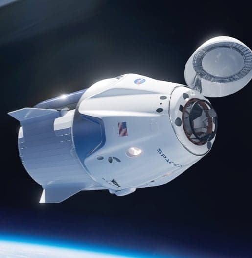 image of a rocket taking off